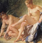 Francois Boucher Diana at the Bath(detail) oil painting picture wholesale